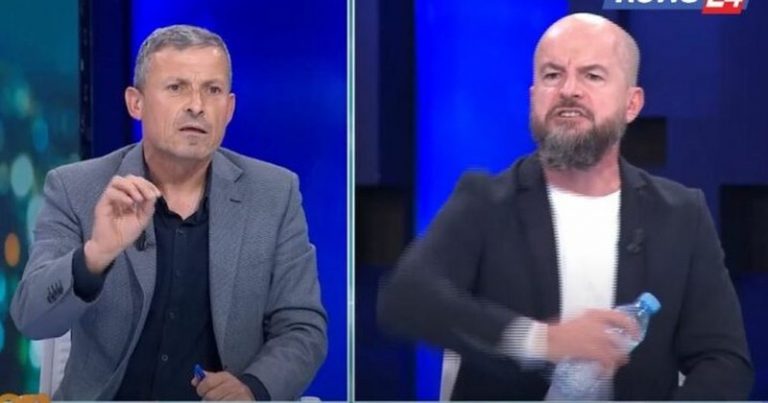 Kryezëdhënësi i Berishës humb durimin, godet me shishe analistin