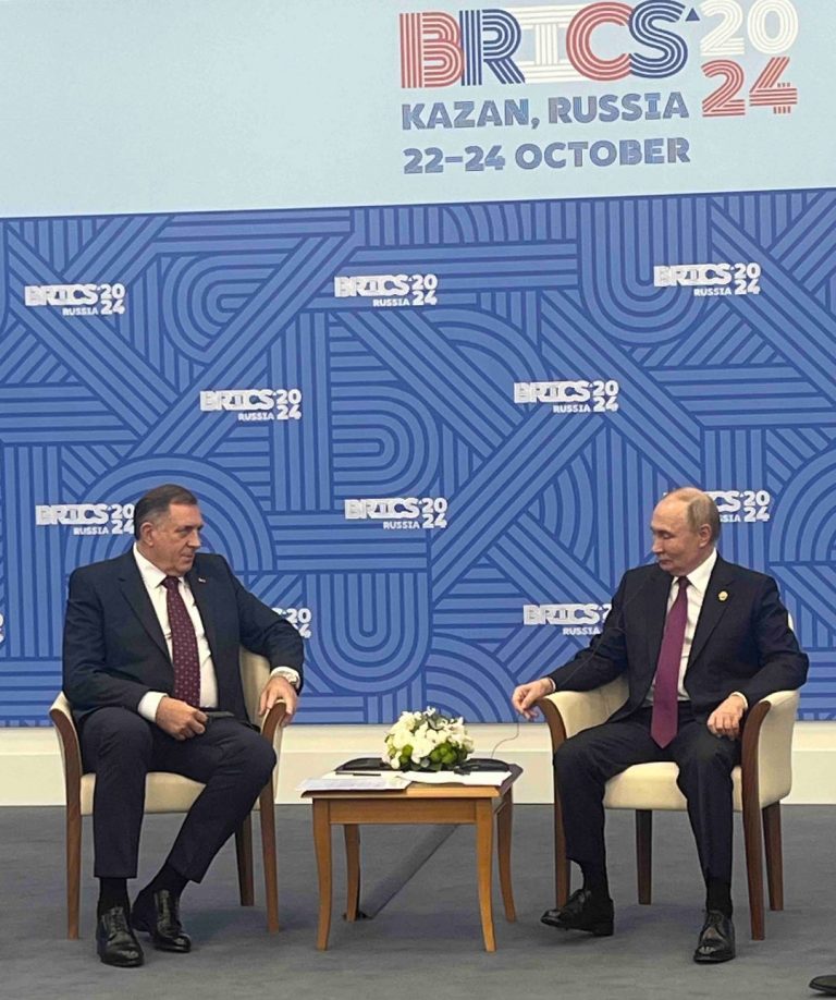 Putini i vogël, Dodik takohet me Putinin e vërtetë