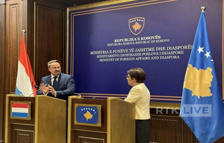 Gërvalla e Bettel konfirmojnë bashkëpunimin mes Kosovës e Luksemburgut