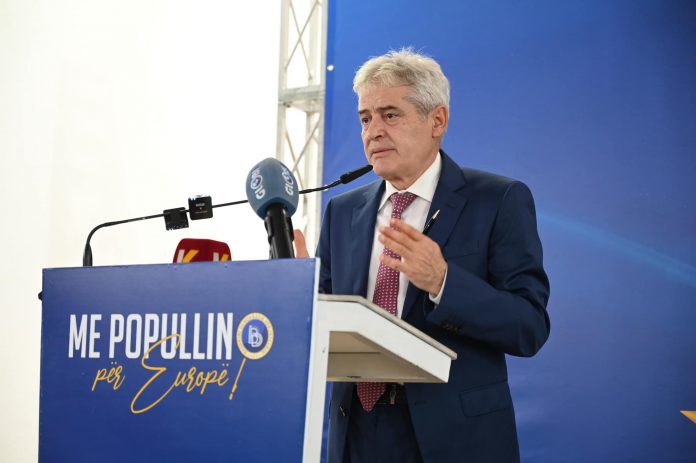 Kryetari i Bashkimit Demokratik për Integrim (BDI), Ali Ahmeti