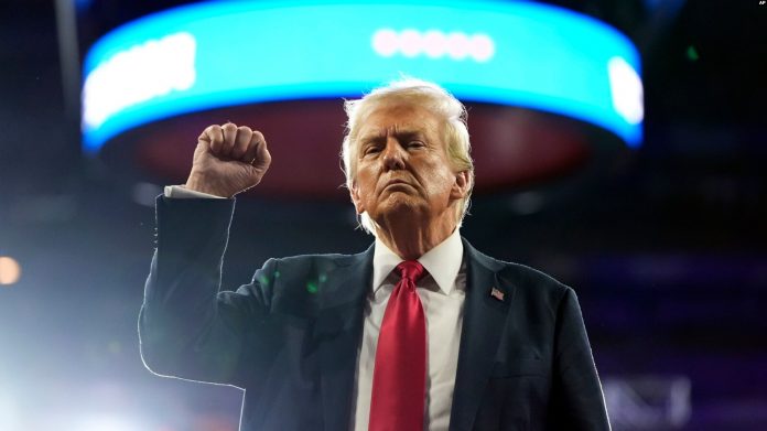 Presidenti i zgjedhur i Shteteve të Bashkuara, Donald Trump.