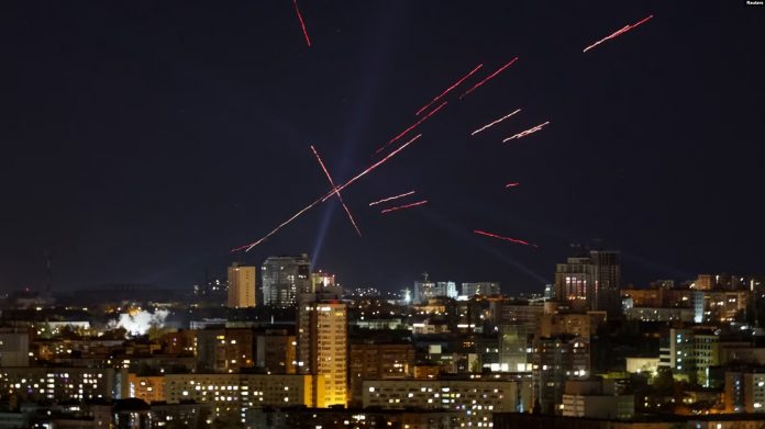 Sulmet me dronë në Kiev.