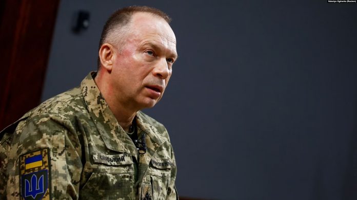 Komandanti i forcave ukrainase, Oleksandr Syrskiy.
