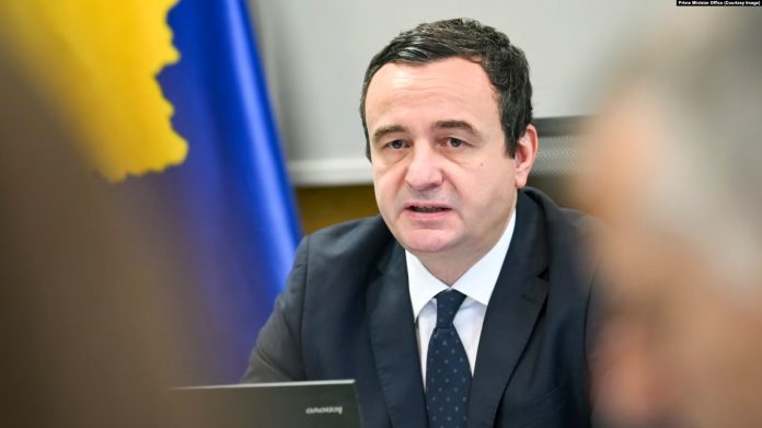 Kryeministri i Kosovës, Albin Kurti.
