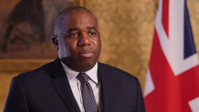 Sekretari i Jashtëm i Mbretërisë së Bashkuar, David Lammy