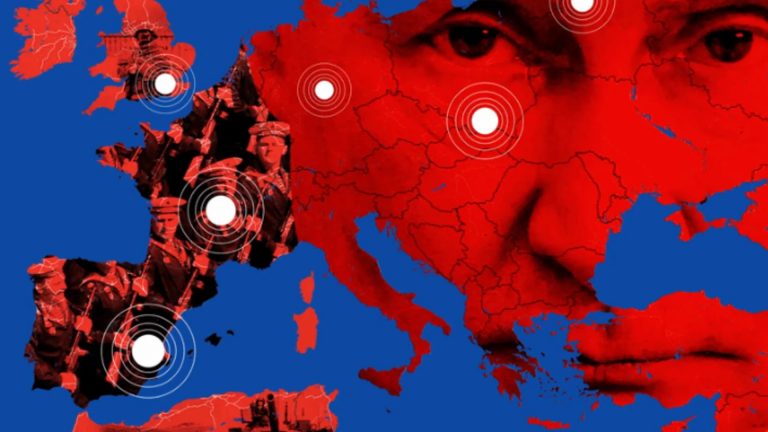 “The Telegraph”: Harta që tregon “luftën e fshehtë” të Rusisë me Perëndimin, tani ka filluar