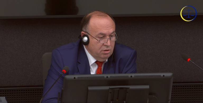 Sokol Bashota pyetet për Rambujenë në Gjykatën Speciale