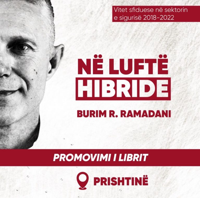 Promovimi i librit “Në luftë hibride”: Një pasqyrë e sfidave në sektorin e sigurisë