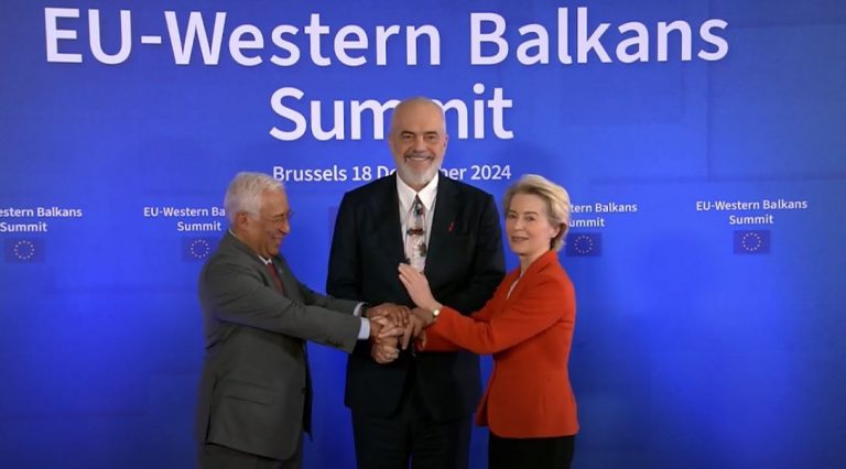 Rama arrin në Samitin e BE-së me Ballkanin Perëndimor, pritet nga Ursula von der Leyen dhe Antonio Costa