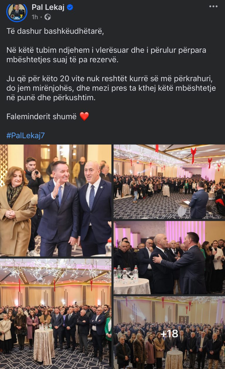 Pal Lekaj provon t’i tregojë muskujt!