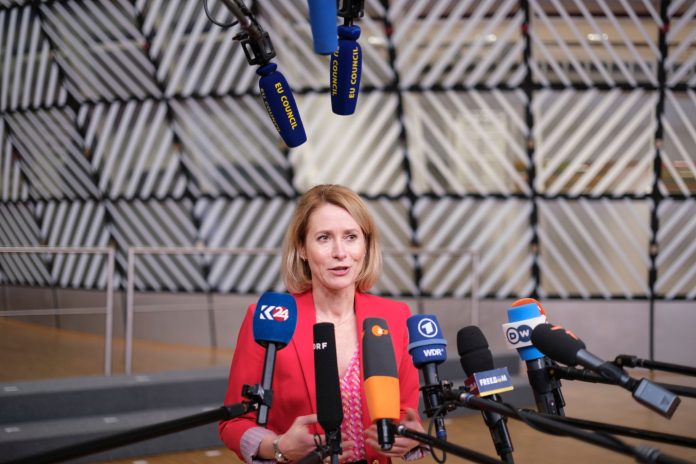 Kryediplomatja e BE-së, estonezja Kaja Kallas