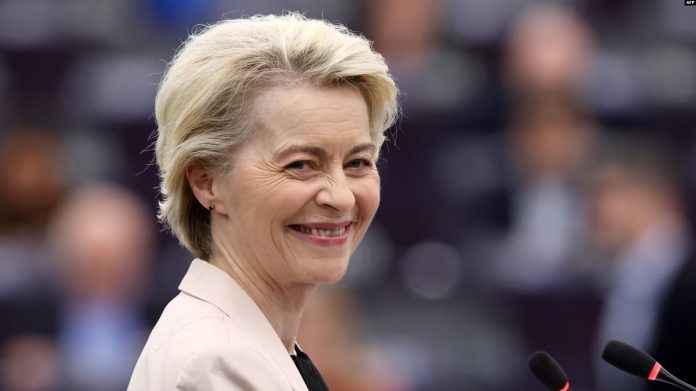 Presidentja e Komisionit Evropian, Ursula von der Leyen.