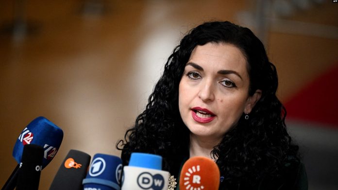 Presidentja e Kosovës, Vjosa Osmani.