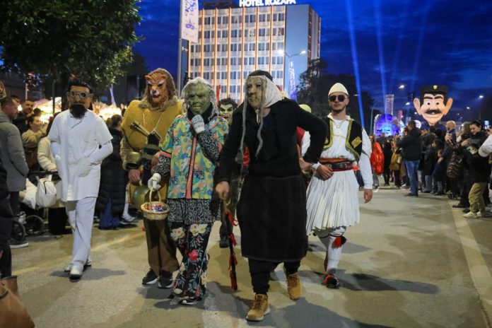 Shkodra shndërrohet në një festë magjike karnavalësh.