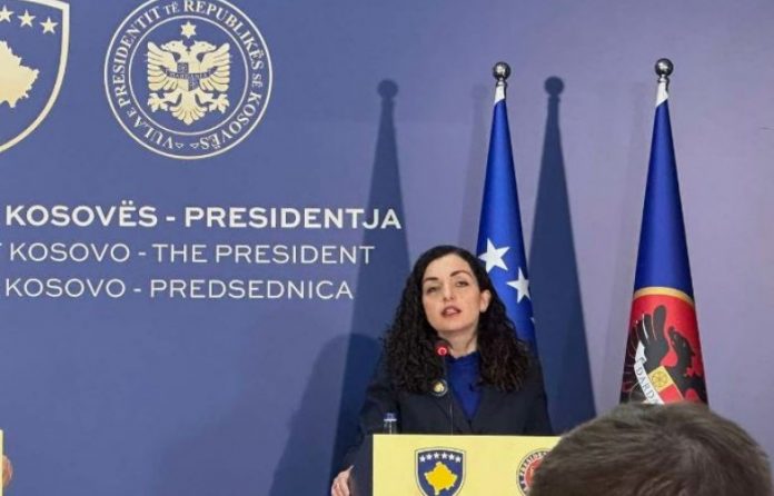 Presidentja e Kosovës, Vjosa Osmani