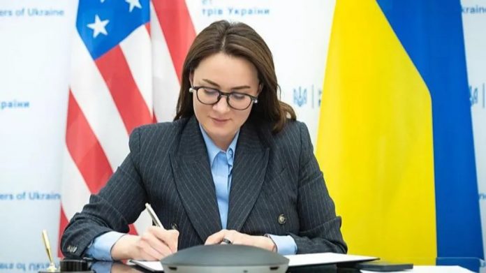 Ministrja e ekonomisë e Ukrainës, Julia Svyrydenko