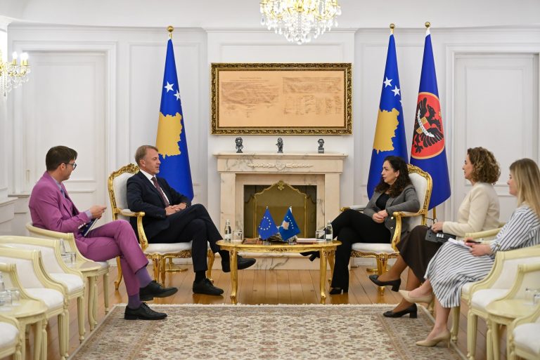 Osmani takon shefin e zyrës së BE-së, flasin për krijimin e institucioneve