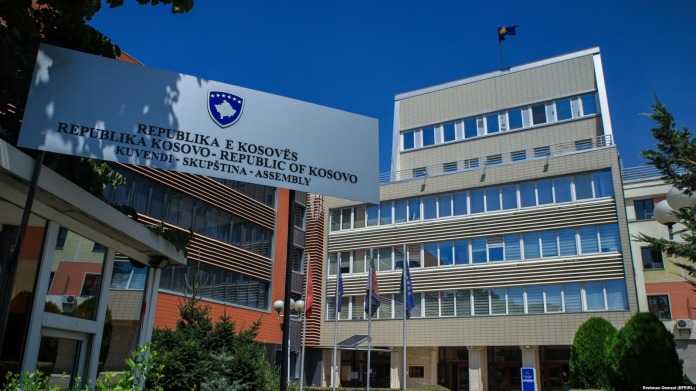 Ndërtesa e Kuvendit të Kosovës.