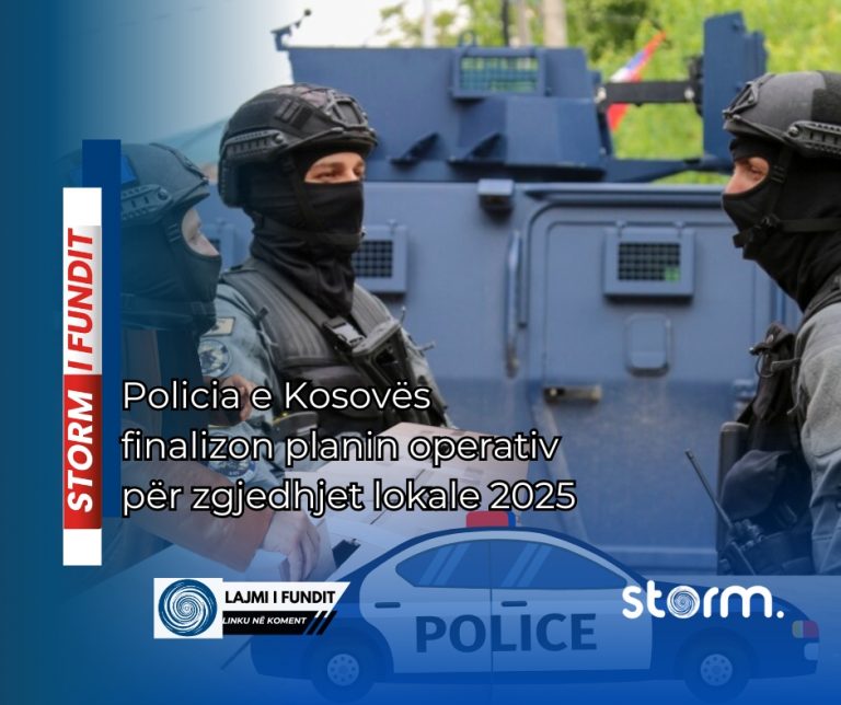 Policia e Kosovës gati me urdhrin operativ “Zgjedhjet Lokale 2025”
