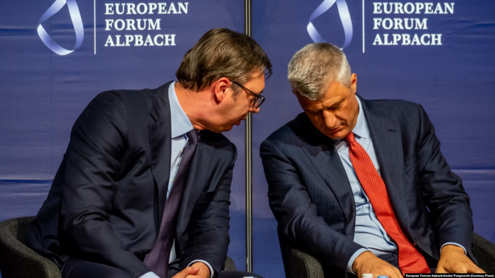 Në vitin 2018, presidentët e Kosovës dhe Serbisë, Hashim Thaçi dhe Aleksandar Vuçiq, për herë të parë thanë hapur se ndryshimi i kufijve mund të ishte opsioni më realist për arritjen e një marrëveshjeje për normalizimin e marrëdhënieve mes dy vendeve.