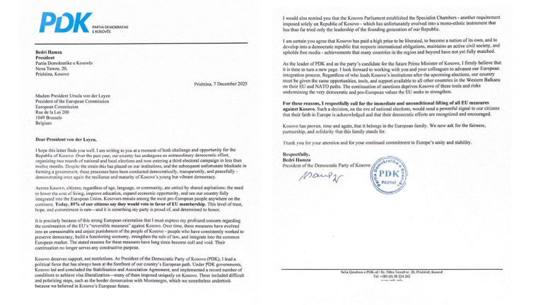 Hamza i shkruan Ursulës: Hiqni…