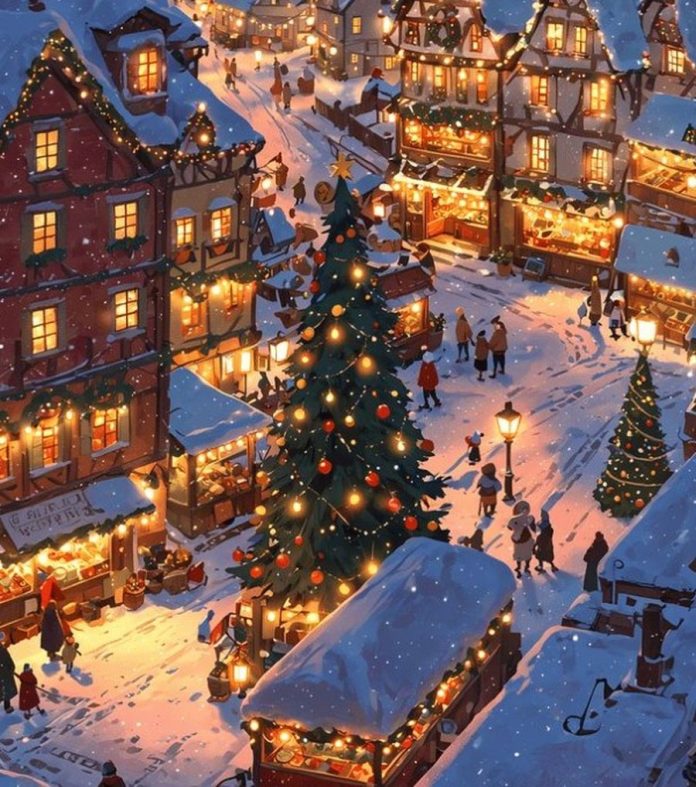 Pema e Krishtlindjes / Ilustrim