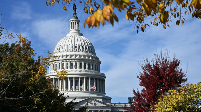 Ndërtesa e Kongresit amerikan në Uashington.