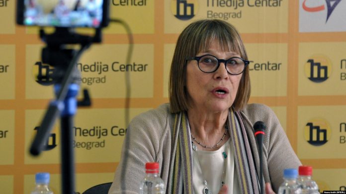 Natasha Kandiq nga Fondi për të Drejtën Humanitare.