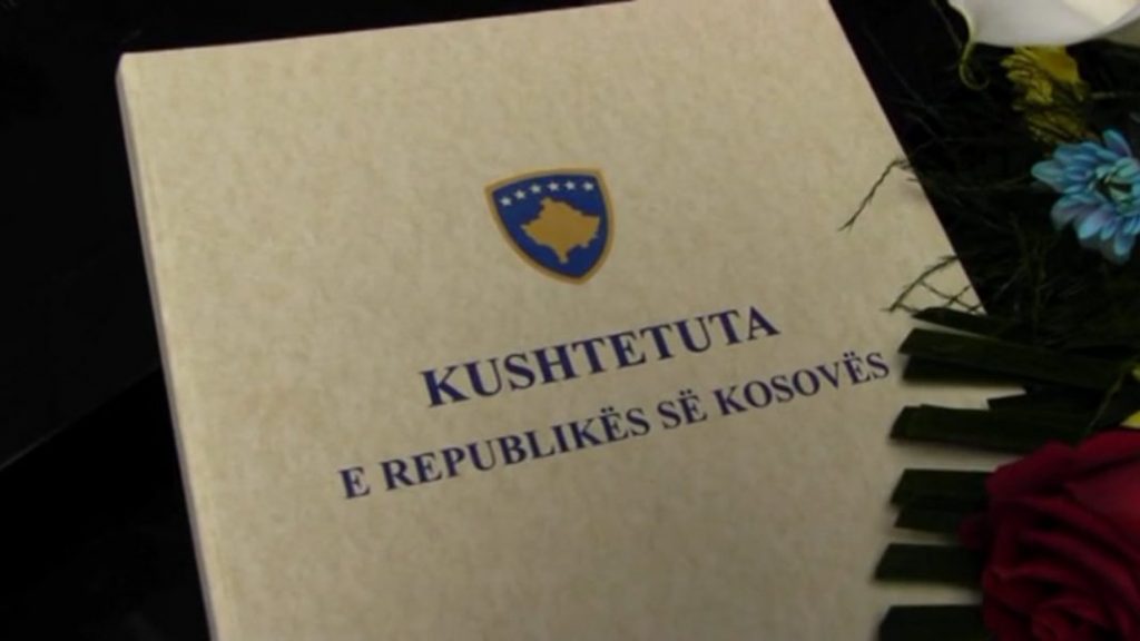 Kushtetuta e Republikës së Kosovës.