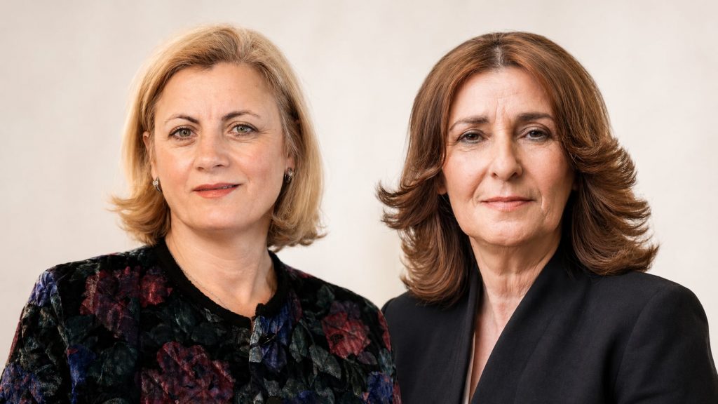 Feride Rushiti dhe Hatixhe Hoxha