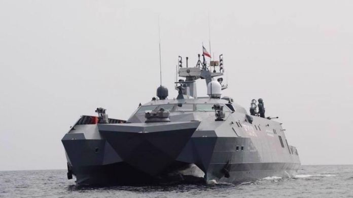 foreign-container-ship-ran-aground-strait-of-hormuz-iranian-designated-route-2026
